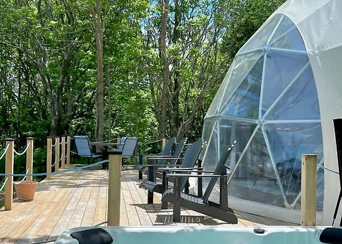 Geodome Water View Stay On Grand Manan Island